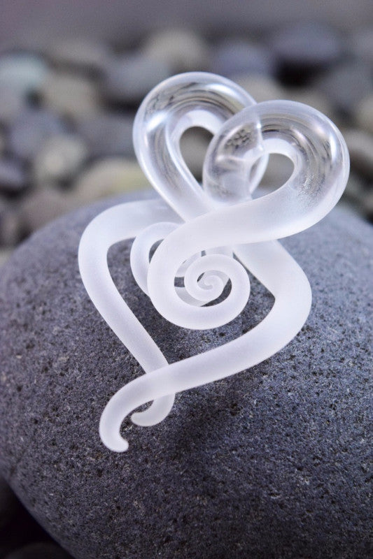 Clear Seaglass | Mini Squids | 14G - 00G